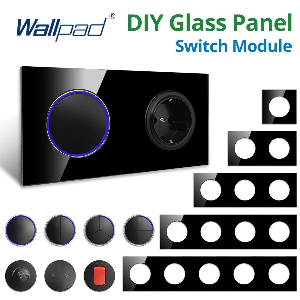 DIY Wallpad 1 2 3 4 Gang 2 Way With Circle LED ǥñ     ġ  ,    ǥñ